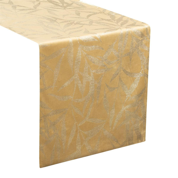 Runner 35 x 140 Decorative Velvet Blink15 Gold