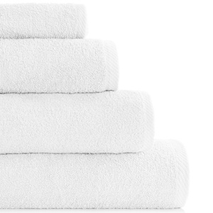 Towel 100 x 150 Cotton Bari 500g/m2 White