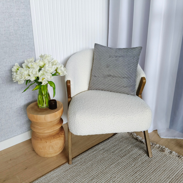 Poszewka 45 x 45 Jodełka Welurowa Caden 01