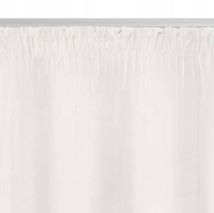 Zasłona 140 x 270 Dekoracyjna Velvet Soft Biały