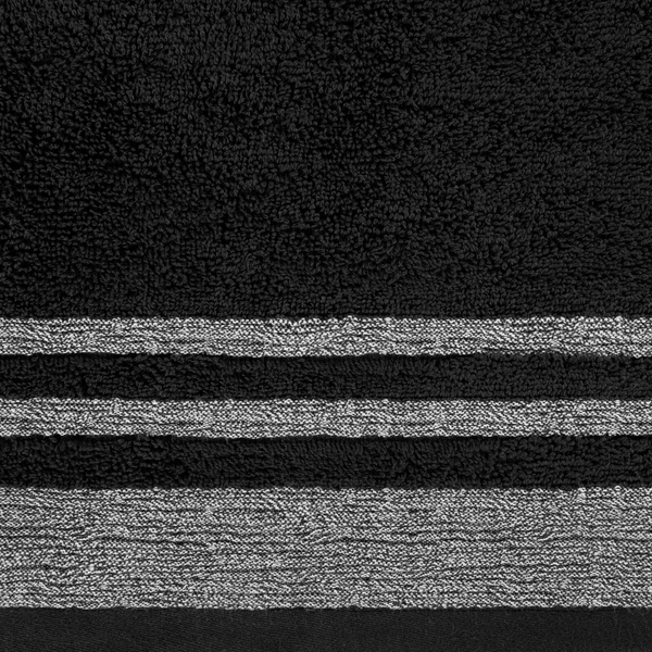 Towel 30 x 50 Bath Frotte Mery 10 Black