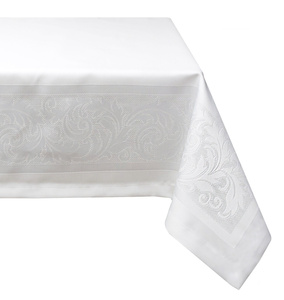 Teflon tablecloth Laura 320 White 140x180