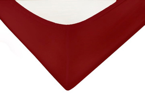 140 x 200 Satin sheet with elastic Gold 20