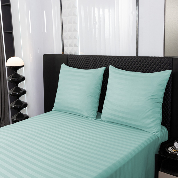 Pościel 160 x 200 3cz Satynowa Pasy Ramiro 10