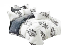 Pościel Satyna Bawełniana Łapacze Snów Dwustronna A1024 200x220PP 4 części