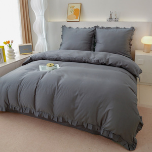 Bedding 140 x 200 2pc Cotton with Ruffles Lynda 04