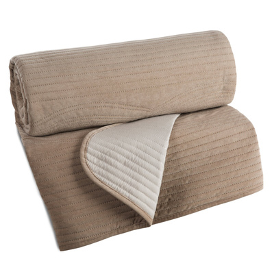 Narzuta 220 x 240 Dekoracyjna Velvet2 Beż