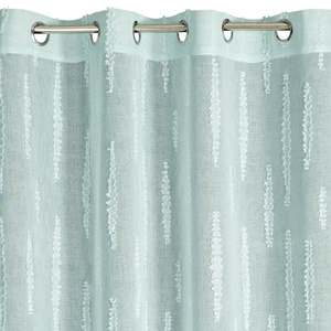 Zasłona 140 x 250 Dekoracyjna Przelotki Aleni Mięt