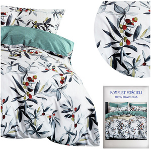 Bedding 160 x 200 3pc Satin Cotton No. A1557