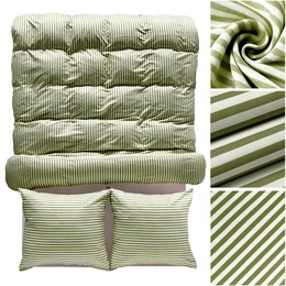 Pościel 160 x 200 3cz Mikrofibra w Pasy Eusebia Home 15