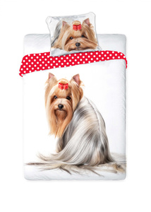 Youth Cotton Bedding 322 Best Friends Dog 160x200NP 2 parts
