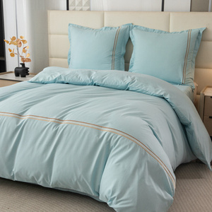 Pościel 140 x 200 2cz Gładka Z Haftem Lumera 11