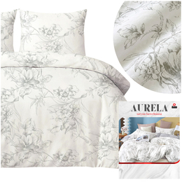 Pościel 200 x 220 3cz Satyna Bawełniana Aurela 04