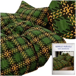 Bedding set 160 x 200 3 pcs Cotton Satin no. A1798