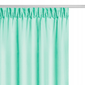 Curtain 140 x 250 Decorative Tape Viva Mint