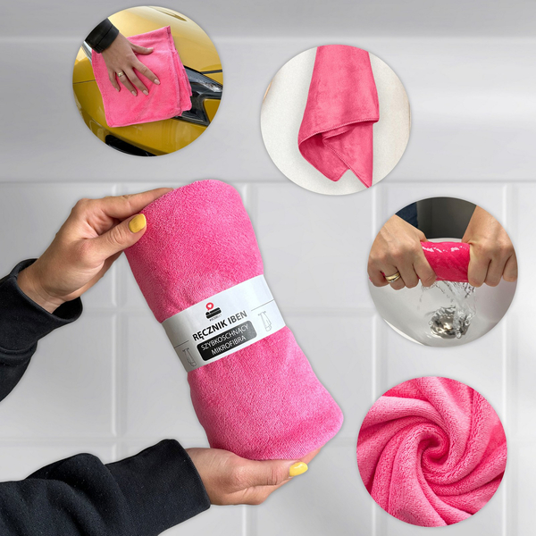 Ręcznik 70 x 140 Szybkoschnący Mikrofibra Iben 18