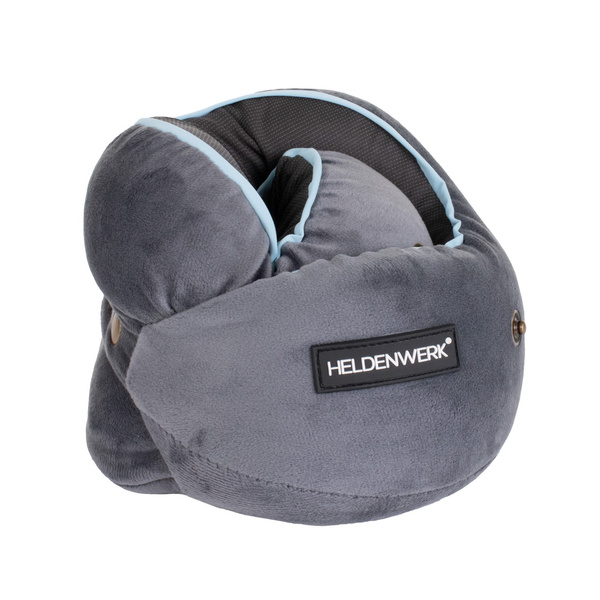 Poduszka Podróżna Rogal Memory z Kapturem Comfy 01