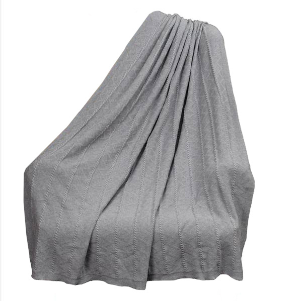 125 x 150 Cotton Scotty Zig Zag Blanket