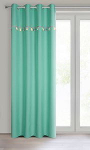 Curtain 140 x 250 Children's Eyelets Kids 2 Mint