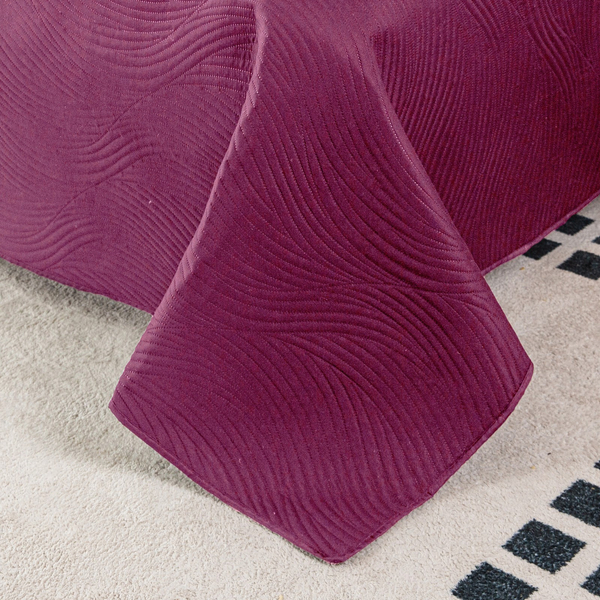 Bedspread 220 x 240 Embossed Microfiber Federico 02