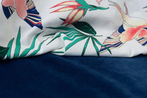 Blanket 75 x 100 Cotton Satin + Velvet 06