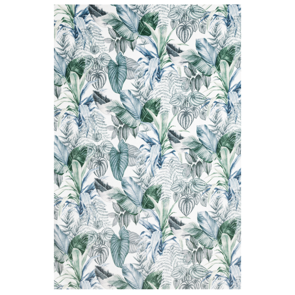 Koc  150 x 200 Flanelowy Davos2 Zielony+Srebrny