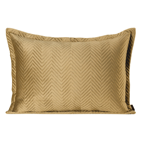 Poszewka 50 x 70 Dekoracyjna Welwet Sofia Miód