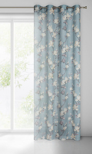 Luna Decorative Curtain 140 x 250 Spun Grey