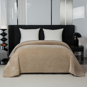 Bedspread 170 x 210 Embossed Velvet Tommaso 09