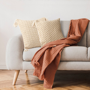 Poszewka 45 x 45 Dekoracyjna Seville 4A Beż