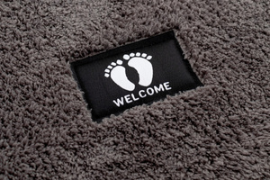 40 x 60 Bathroom Microfiber Rug Welcome 04