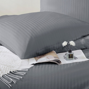 Bedding 140 x 200 2pc Cotton Adamashe Graphite