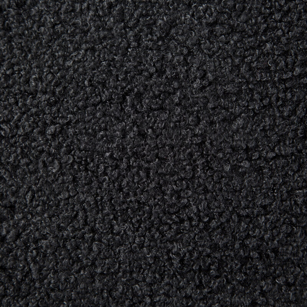 Koc 170 x 210 Mikrofibra Boucle Bukla Czarny