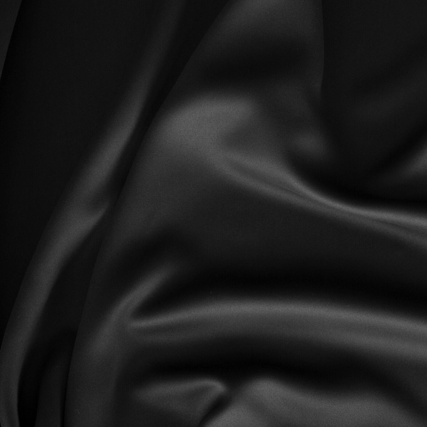 Zasłona 140 x 270 Dekoracyjna Blackout Logan Czarn