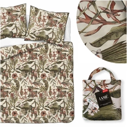 Pościel 160 x 200 3cz Bawełna Perkalowa Lame 5241B