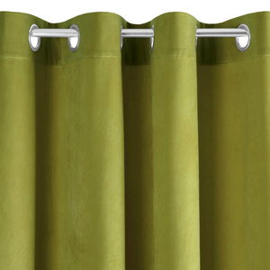 Curtain 140 x 250 Ready Decorative Pierre Olive