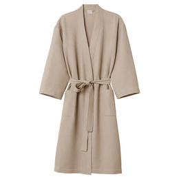 Gofer Unisex Cotton Bathrobe Vizzy XL 02 Beige