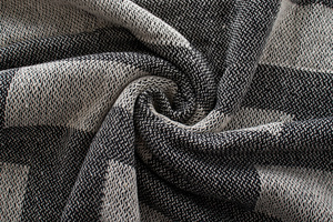 Blanket 150 x 200 Cotton Boho Aredo 11 Black