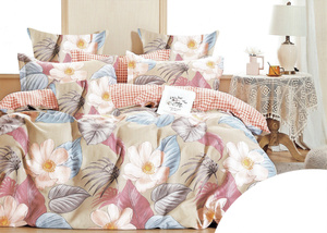 Bedding 200 x 220 3pc Satin Cotton No. A1492