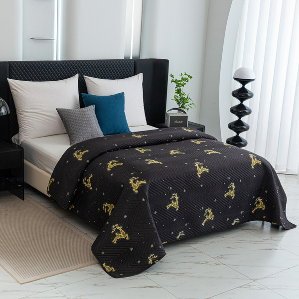 Narzuta 220 x 240 Tłoczona Świąteczna Levent 2959