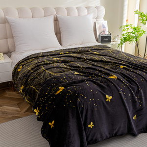 Koc 200 x 220 Mikrofibra Gładka Inger 10