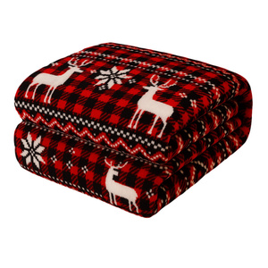 Koc 160 x 200 Mikrofibra Świąteczna Donato 11