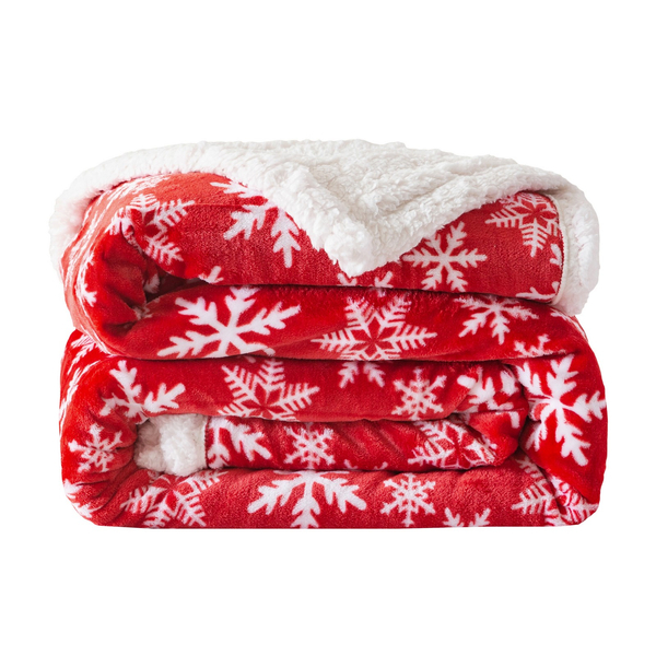 Koc 200 x 220 Mikrofibra Świąteczna Hayat 101