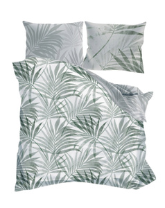 Bedding 220 x 200 3 pcs Satin Milagro Verde 004