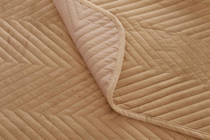 Bedspread 200 x 220 Embossed Velour Marieta 07
