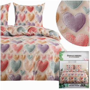 Bedding 160 x 200 3pc Satin Maria 3301