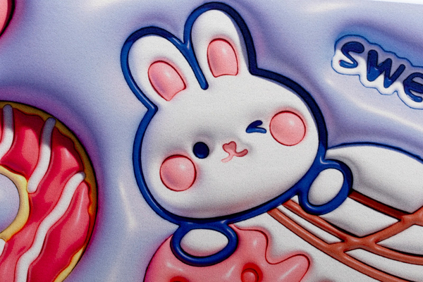 Magic 08 3D Non-Slip Absorbent Bathroom Mat