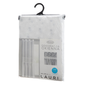 Firana 140 x 250 Dekoracyjna Lauri Przelotki B+Sre