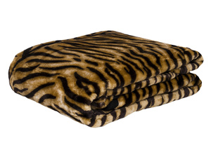 Color Acrylic Blanket No. A-057 Tiger Skin 160x210
