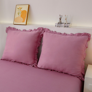 Bedding 220 x 200 3 pcs Cotton with Ruffles Lynda 05